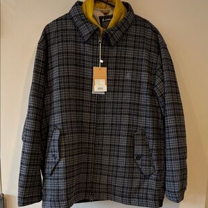 Gramicci plaid jacket with separate vest